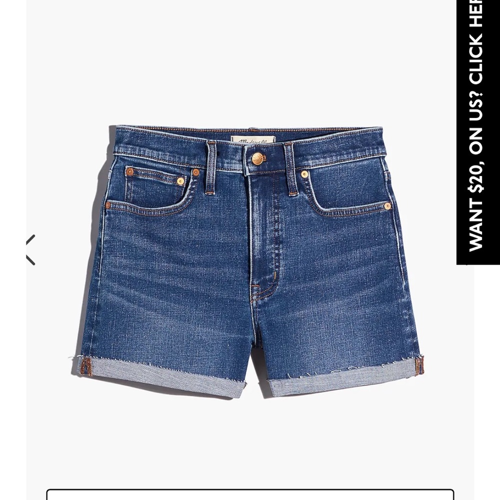 Madewell High-Rise Denim Shorts